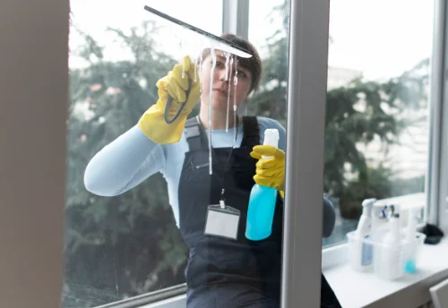 Nettoyage de vitres intérieures et extérieures à Gandrange